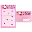 Ano 1997. Conjunto de Papel de Carta Hello Kitty Antigo 4 Sanrio