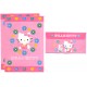 Ano 1998. Conjunto de Papel de Carta Hello Kitty CRSG Sanrio