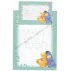 Conjunto de Papel de Carta Antigo VINTAGE Disney F1 - POOH (VD)