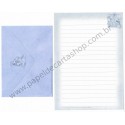 Conjunto de Papel de Carta ANTIGO VINTAGE Pooh (Blue)