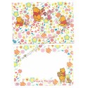 Conjunto de Papel de Carta Importado Disney Pooh P