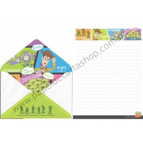 Conjunto de Papel de Carta Disney/Pixar Toy Story Slinky2