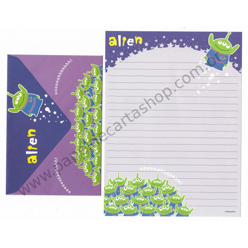 Conjunto de Papel de Carta Disney/Pixar Toy Story Alien