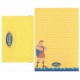 Conjunto de Papel de Carta ANTIGO Personagens Disney Hercules CAM