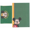 Conjunto de Papel de Carta ANTIGO Personagens Disney Mickey CVD