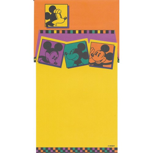 Conjunto de Papel de Carta Disney Mickey - Disney Company