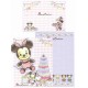 Conjunto de Papel de Carta Disney Minnie Couture Happy Birthday II