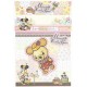 Conjunto de Papel de Carta Antigo Vintage Disney Minnie & Cuddly Bear