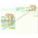 Conjunto de Papel de Carta Importado AMY & TIM 06