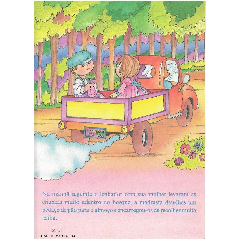 Papel de Carta CARTIUGE Personagens João e Maria 04