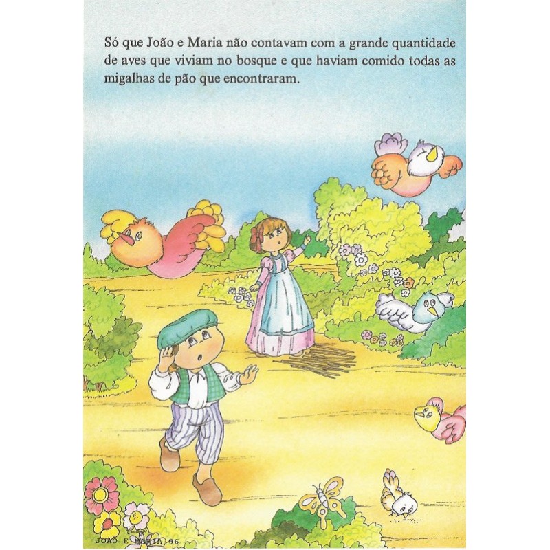 Papel de Carta CARTIUGE Personagens João e Maria 06