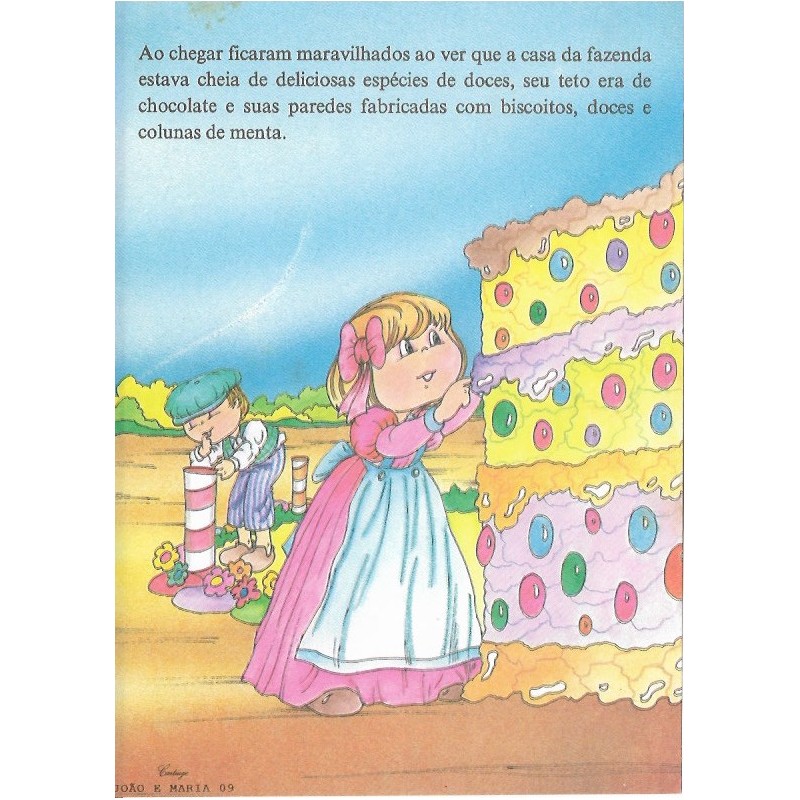 Papel de Carta CARTIUGE Personagens João e Maria 09