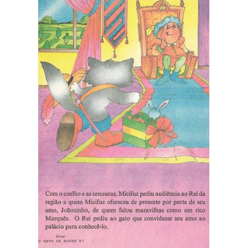 Papel de Carta CARTIUGE Personagens O Gato de Botas 07