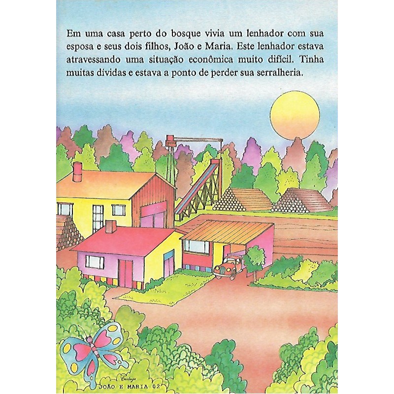 Papel de Carta CARTIUGE Personagens João e Maria 02