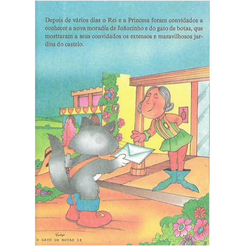 Papel de Carta CARTIUGE Personagens O Gato de Botas 14