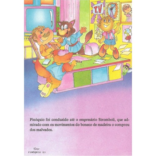 Papel de Carta CARTIUGE Personagens Pinóquio 07