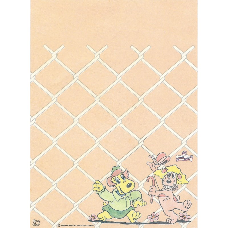 Papel de Carta Coleção Palacio's Line SNIF-SNIF C