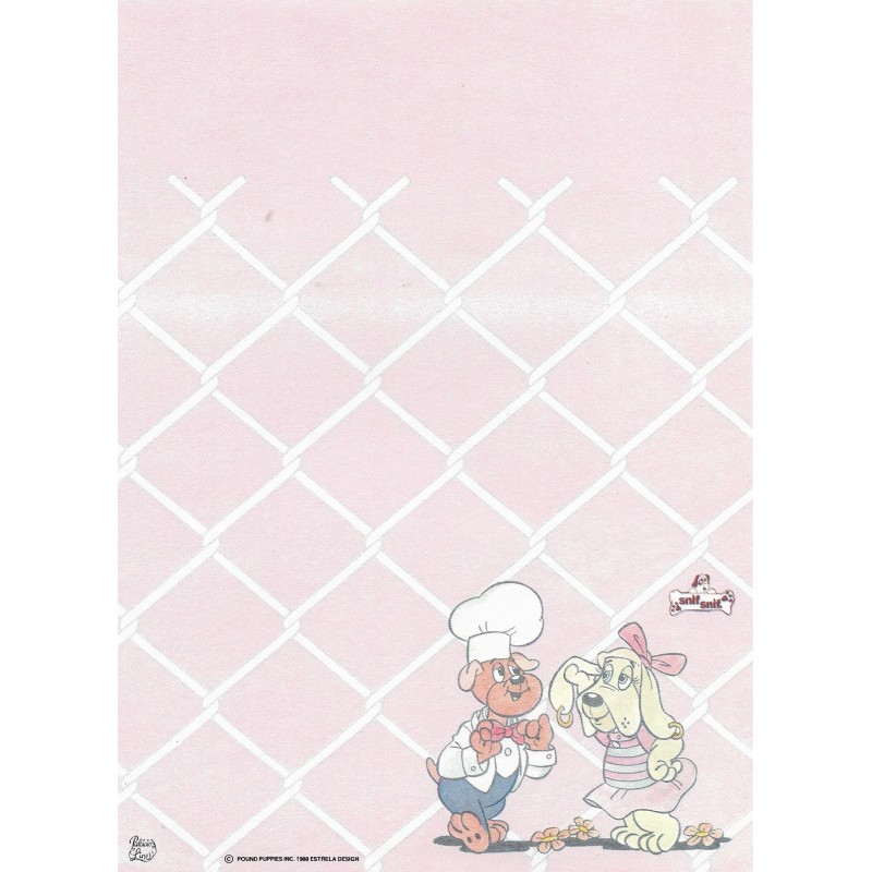 Papel de Carta Coleção Palacio's Line SNIF-SNIF D