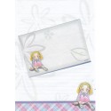 Conjunto de Papel de Carta Antigo Importado Shinn Jee P180158A-7