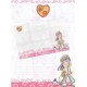 Conjunto de Papel de Carta Antigo Importado Shinn Jee P180158-2