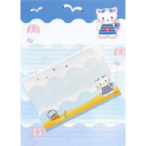 Conjunto de Papel de Carta Shinn Jee Sweet Cat P180159-7