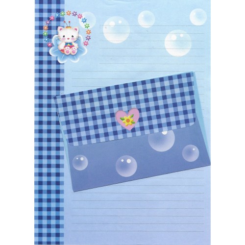 Conjunto de Papel de Carta Shinn Jee Sweet Cat P180159-1