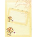 Conjunto de Papel de Carta Antigo Importado Shinn Jee Wild Animal P180164-3