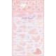 Conjunto de Papel de Carta Antigo Importado Sweet Heart P1042