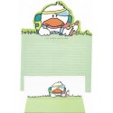 Conjunto de Papel de Carta Antigo Patsy Duck (CVD)