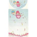 Conjunto de Papel de Carta Antigo Little Twin Stars 80