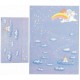 Conjunto de Papel de Carta Antigo Little Twin Stars (CFE)