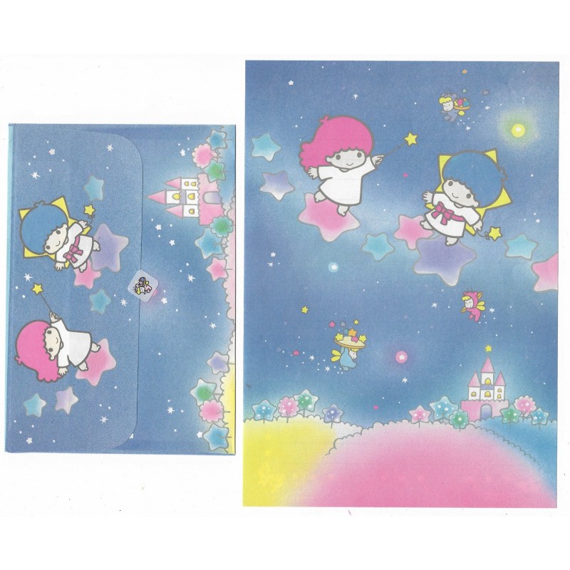 Conjunto de Papel de Carta Antigo Little Twin Stars (STA)