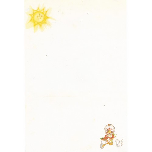 Papel de Carta Antigo G Moranguinho CBR