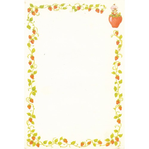 Papel de Carta Antigo G Moranguinho CVM