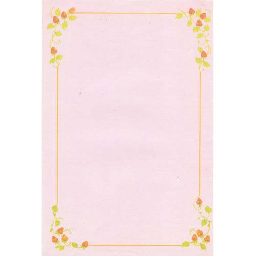 Papel de Carta Antigo G Moranguinho CRS