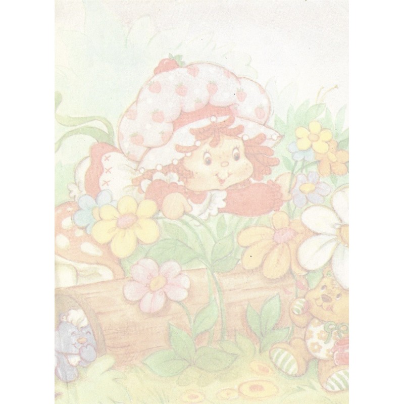 Papel de Carta Antigo M3 Moranguinho