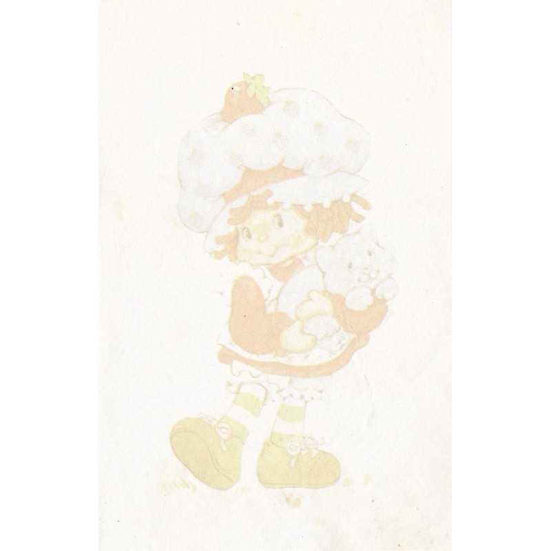 Mini Papel de Carta Antigo Moranguinho 2