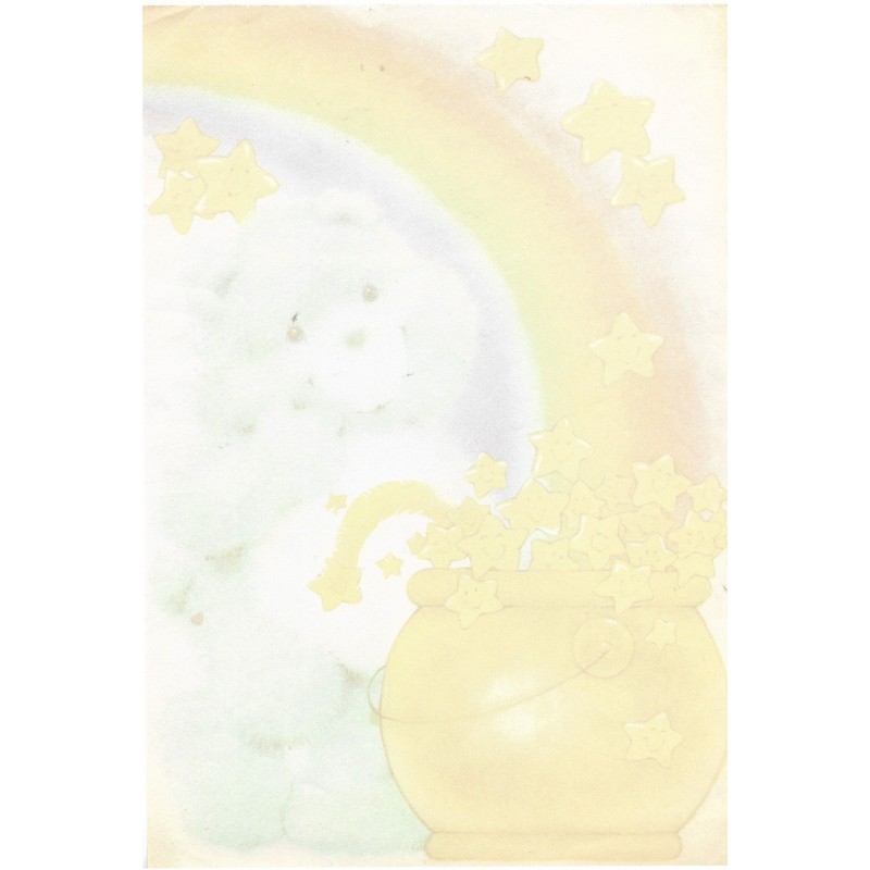 Papel de Carta Antigo G Ursinhos Carinhosos (POT)