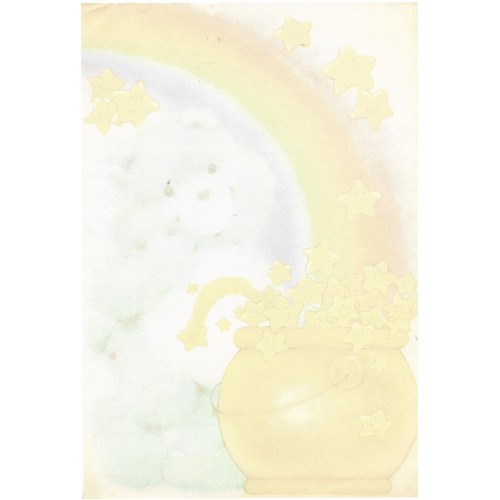 Papel de Carta Antigo G Ursinhos Carinhosos (POT)