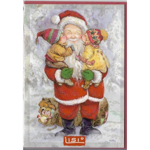 Notecard com Envelope Importado Lisi Martin - Season's Greetings 06