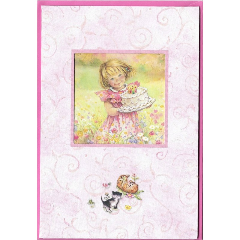 Notecard com Envelope Importado Lisi Martin - Happy Birthday 06