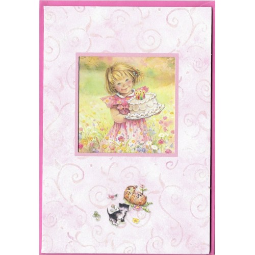 Notecard com Envelope Importado Lisi Martin - Happy Birthday 06