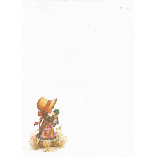 Papel de Carta Antigo Cromocart Mary May 10 Sem Frase