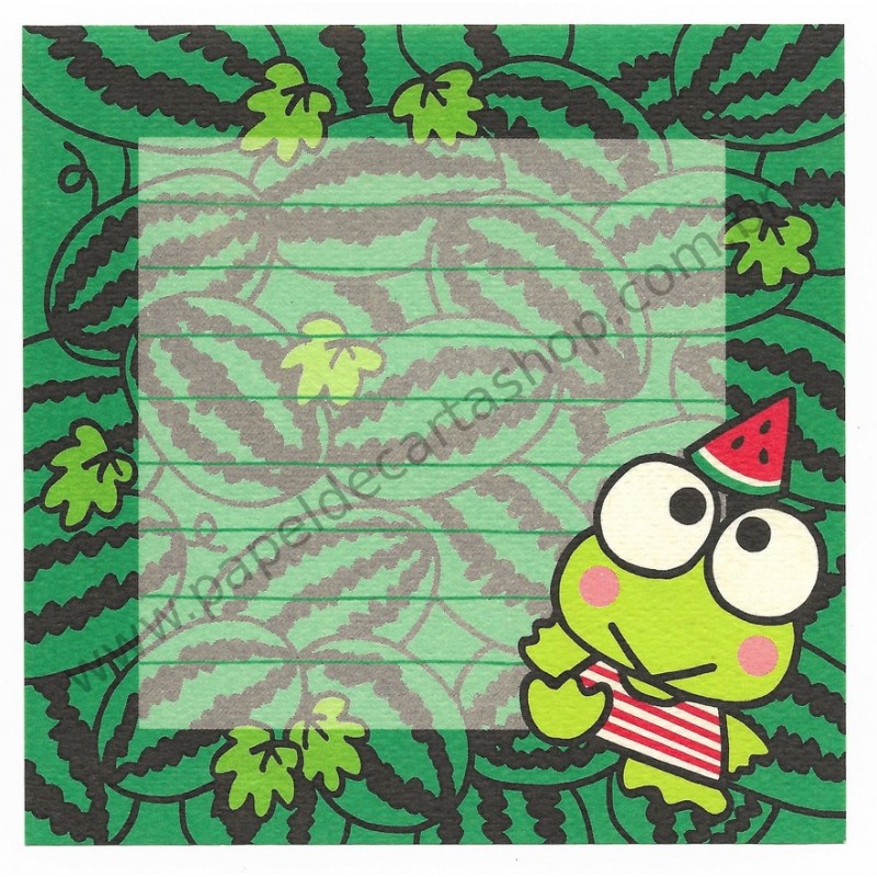 Ano 1992. Nota Keroppi No Natsu - Sanrio