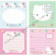 Ano 1998. Kit 4 notas Hello Kitty - Sanrio