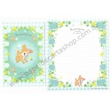 Ano 2016. Kit 2 Conjuntos de Papel de Carta Hummingmint CVD Sanrio