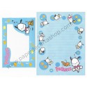 Ano 1997. Conjunto de Papel de Carta Pochacco SEA Vintage Sanrio