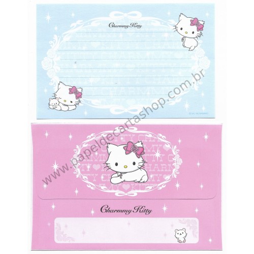 Ano 2006. Conjunto de Papel de Carta P Charmmy Kitty CAZ Sanrio