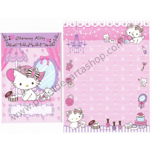 Ano 2012. Conjunto de Papel de Carta P Charmmy Kitty Beauty Sanrio