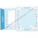 Ano 2010. Conjunto de Papel de Carta Cinnamoroll Shopping Sanrio